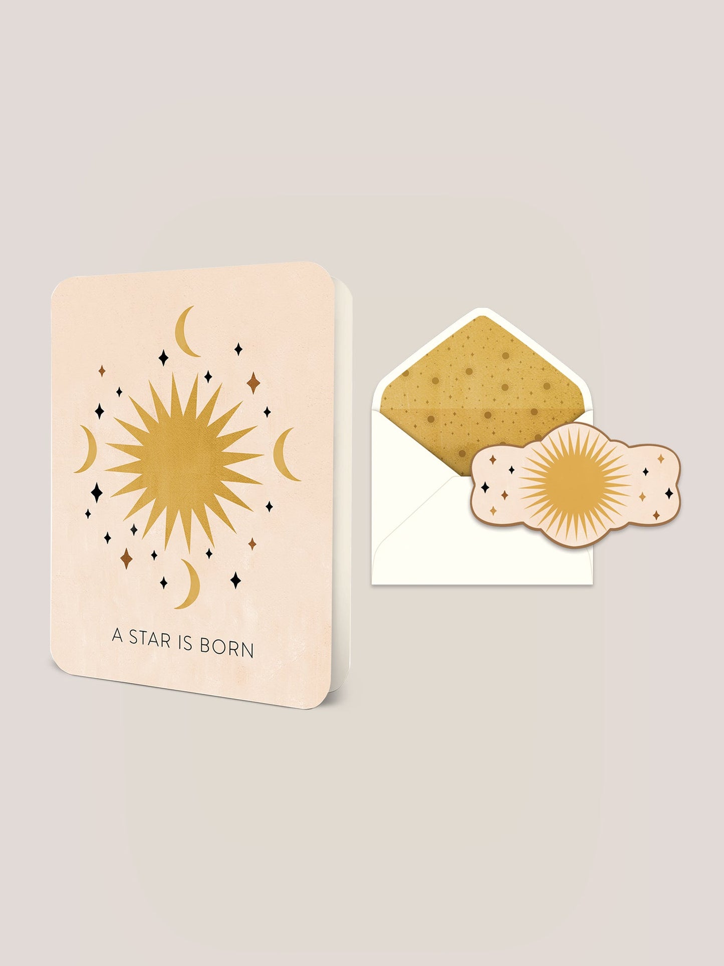 A Star Is Born Deluxe Greeting Card