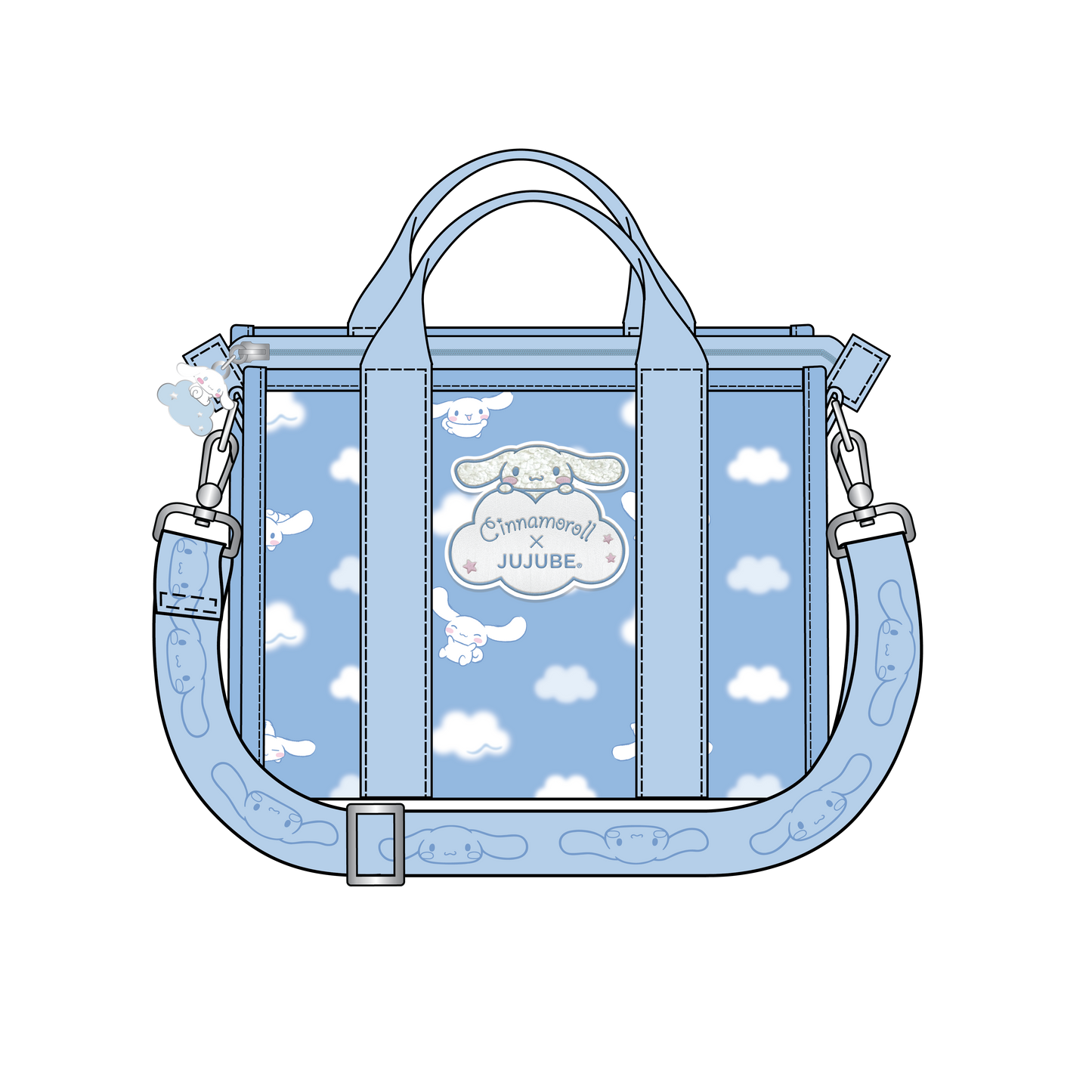 Mini Crossbody Tote Cinamorroll Blue Skies