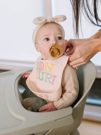 Silicone Bib - Bonjour Bébé