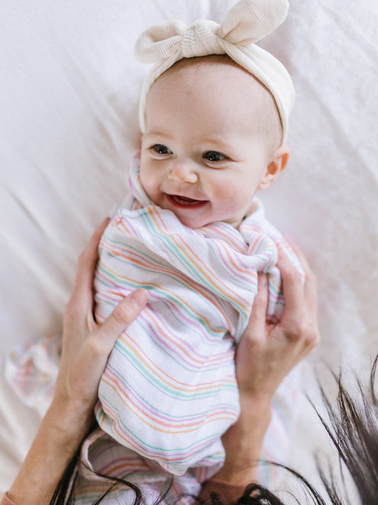 2-Pack Square Swaddle Blanket Set - Bonjour Bébé