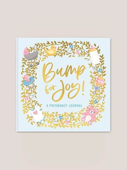 Bump For Joy Guided Journal (Blue)