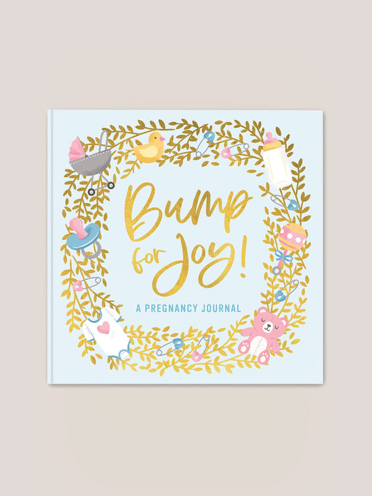 Bump For Joy Guided Journal (Blue)