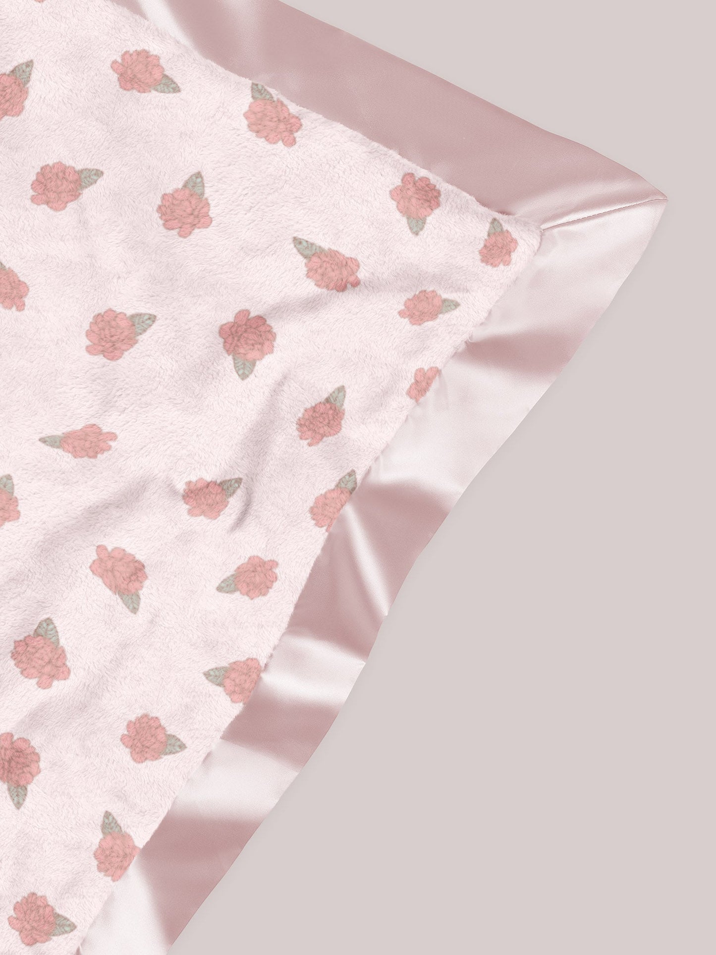 Ultra-Soft Thick Reversible Baby Blanket - Bloomin' Boot