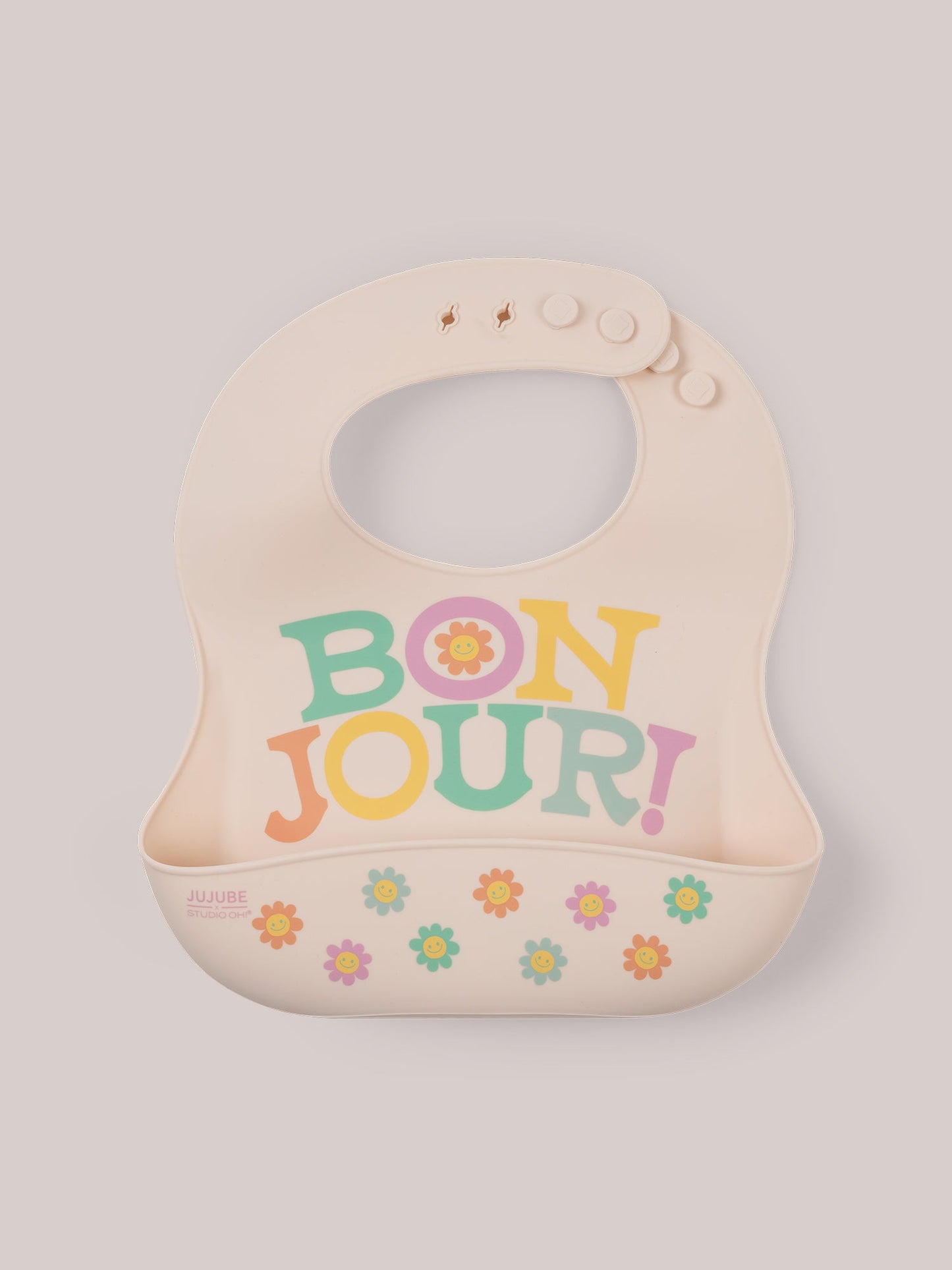 Silicone Bib - Bonjour Bébé