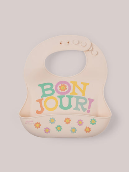 Silicone Bib - Bonjour Bébé