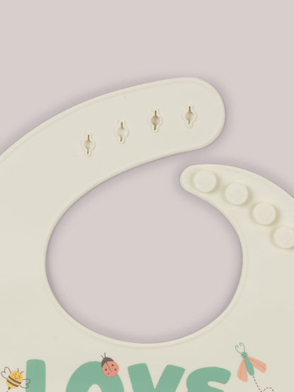 Silicone Bib - Love Bug