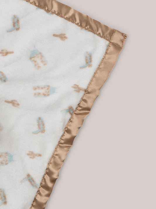 Plush Character Security Blanket - Howdy Partner Blue