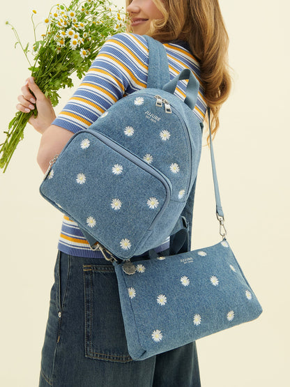 Everyday Mini Backpack - Denim & Daisies
