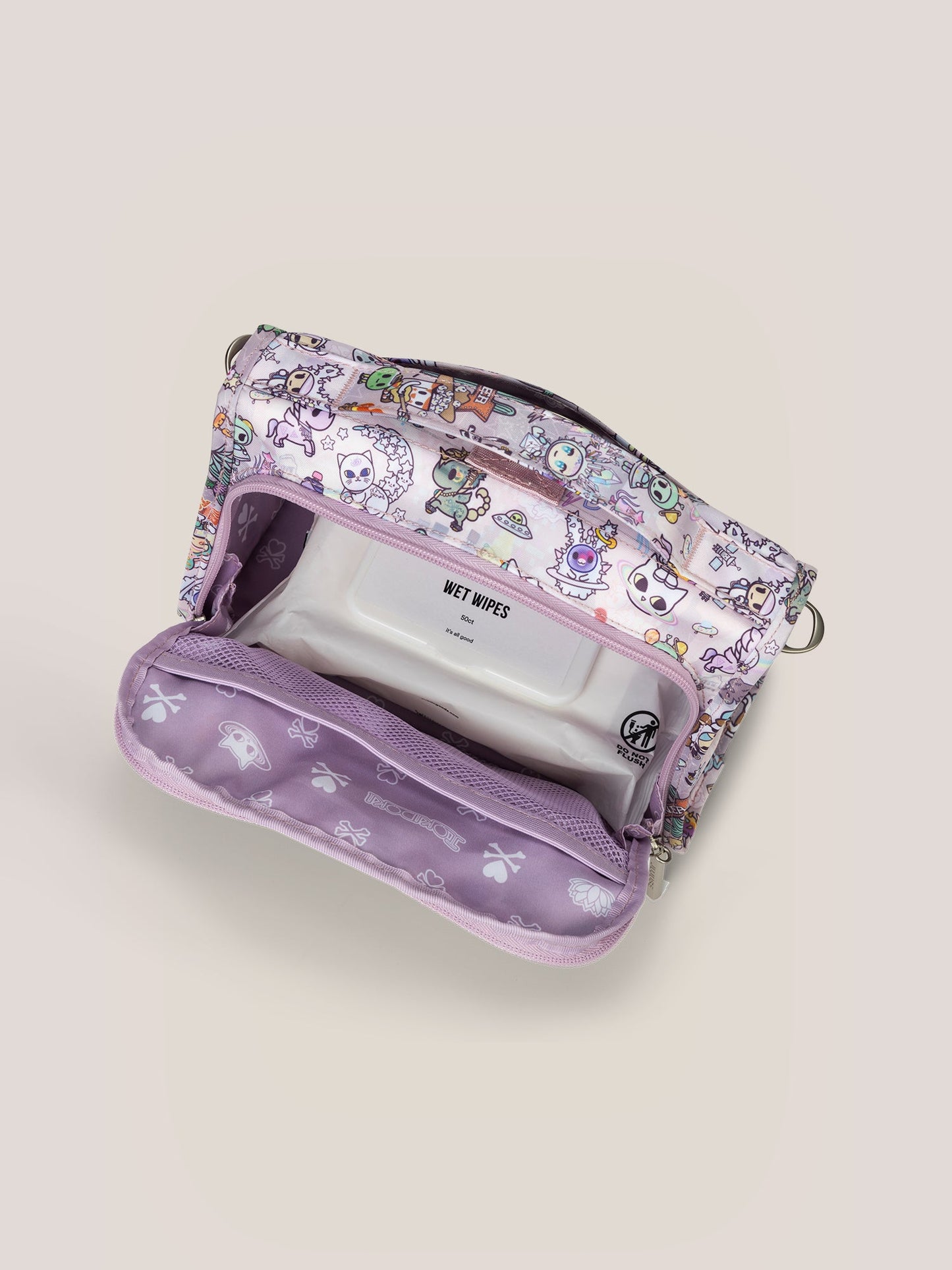 The Bestie Cosmic Desert Bag Open Front with item inside