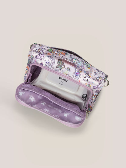 The Bestie Cosmic Desert Bag Open Front with item inside