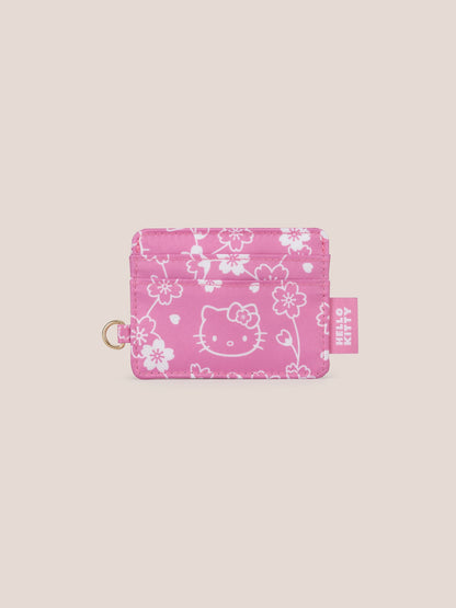 Hello Kitty® × JuJuBe Cherry Blossoms Be Charged Card Case Wallet – Pink