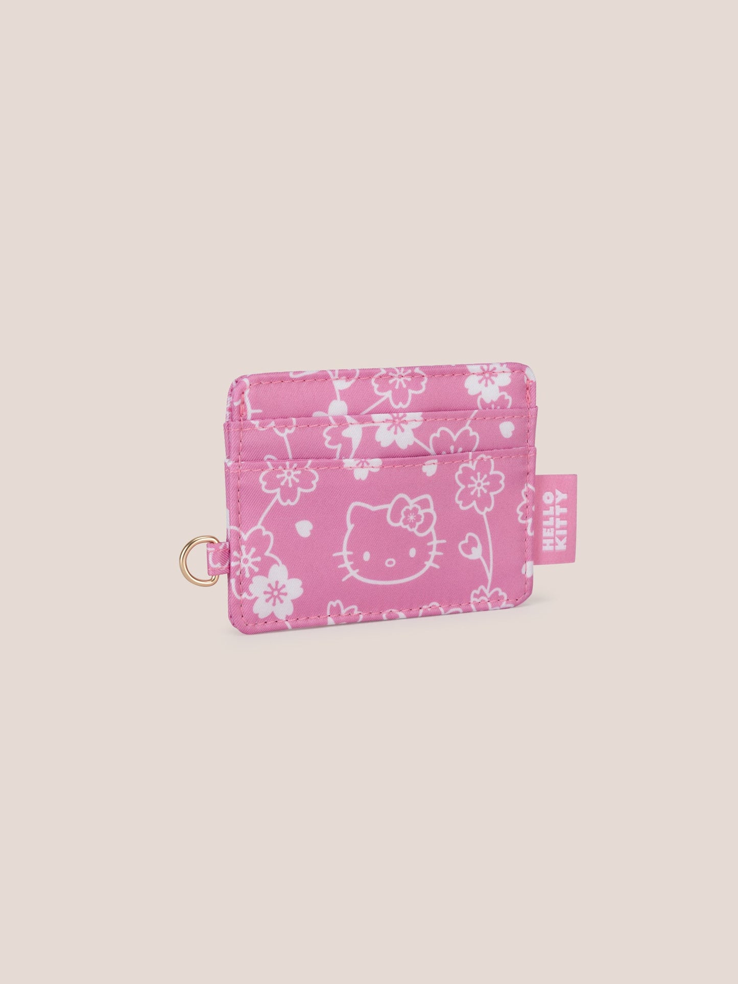 Hello Kitty® × JuJuBe Cherry Blossoms Be Charged Card Case Wallet – Pink