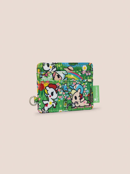 tokidoki Be Charged Card Case - Meadow Blooms