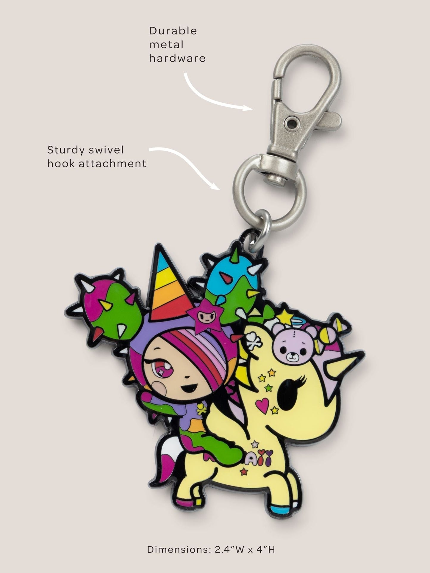 tokidoki SANDy Bag Charm Accessory - 20th Anniversary Celebration