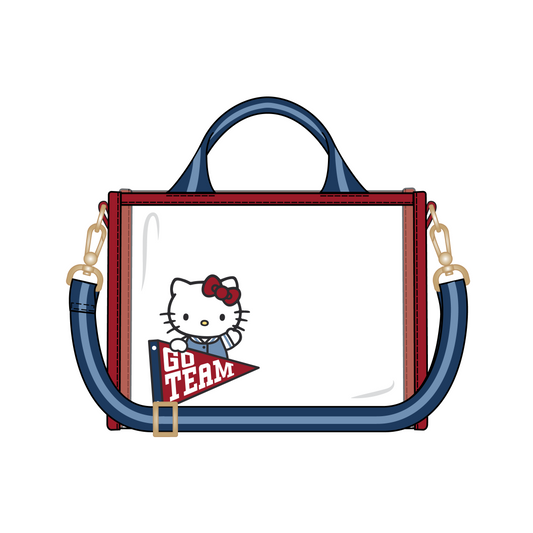 Hello Kitty® × JuJuBe Varsity Clear Crossbody Tote